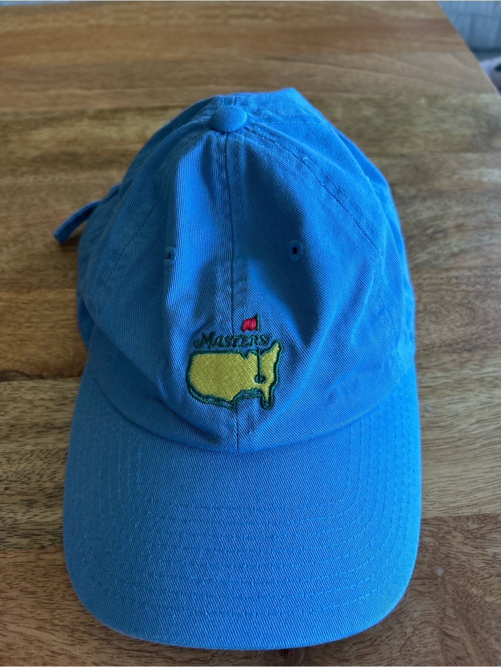 Masters Light Blue Cotton Baseball Cap